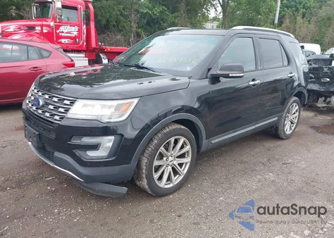 2016 Ford Explorer Limited z USA, uszkodzony, nr VIN 1FM5K8F86GGC90012